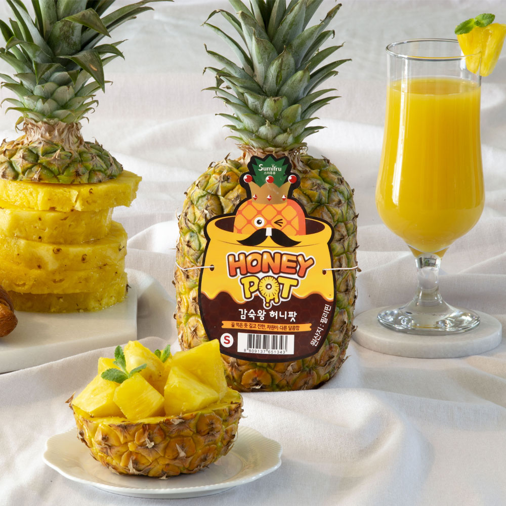 감숙왕 고당도 허니팟 파인애플 특대과